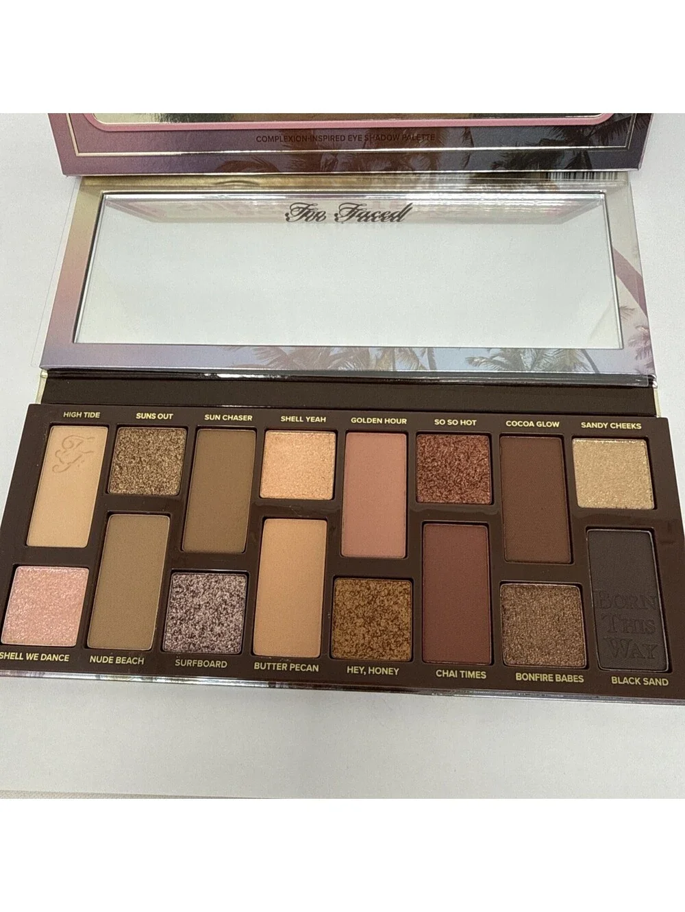 NIB TOO FACED Born This Way Sunset Stripped Eyeshadow Palette 16  CJ1